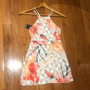 Boohoo Petite Floral Dress